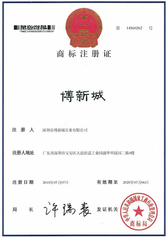 博新城商标文字版N